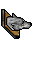 a wolf trophy